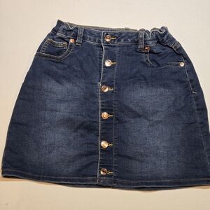 Cat & Jack Girls XL Blue Denim Skirt